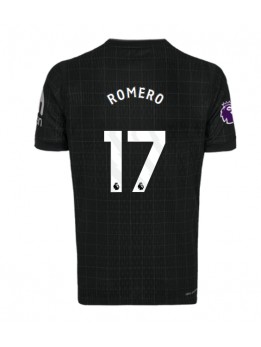 Billige Tottenham Hotspur Cristian Romero #17 Bortedrakt 2025-26 Kortermet